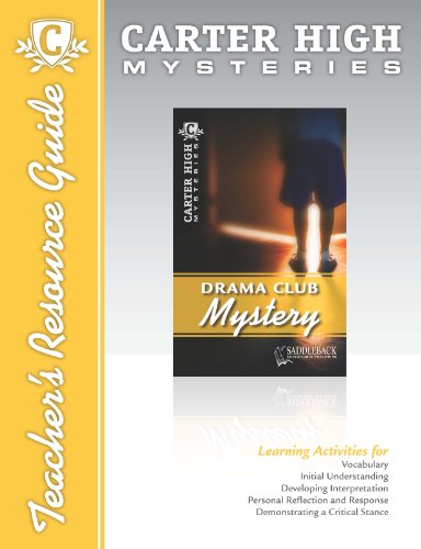 Drama Club Mystery Teacher Resource Guide - Click to Buy