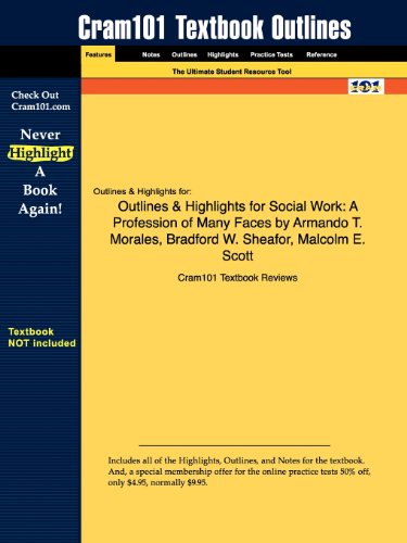 Outlines & Highlights for Social Work: a Profession of Many Faces - Click to Buy
