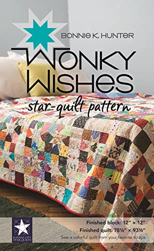 Wonky Wishes Star-Quilt Pattern - Click to Buy
