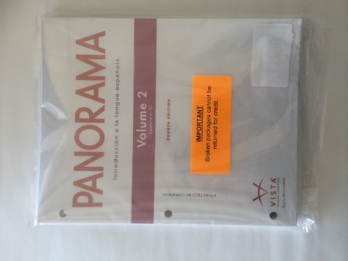 Panorama, 4th Edition, Volume 2 with Supersite Code - Click to Buy