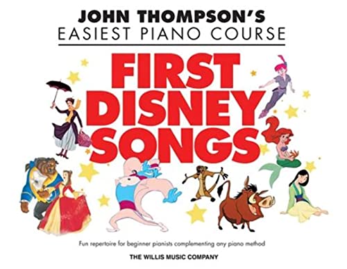 First Disney Songs: Elementary Level (John Thompson's Easiest Piano Course) - Click to Buy