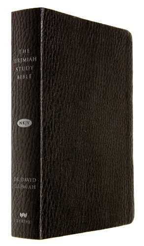 The Jeremiah Study Bible, NKJV: Black LeatherLuxe®: What It Says. What It Means. What It Means For You. - Click to Buy
