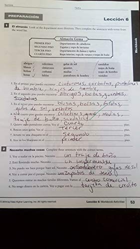 AVENTURAS-WORKBOOK/VIDEO MANUA - Click to Buy