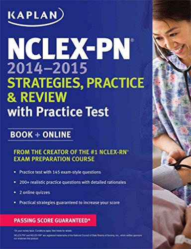 NCLEX-PN 2014-2015 Strategies, Practice, and Review with Practice Test: Book + Online (Kaplan NCLEX-PN Exam) - Click to Buy