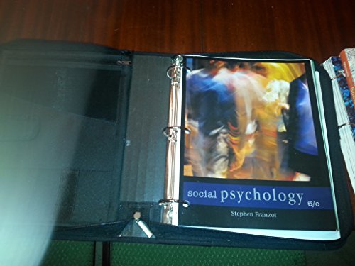 Social Psychology (6th, Sixth Edition) - By Stephen Franzoi - Click to Buy