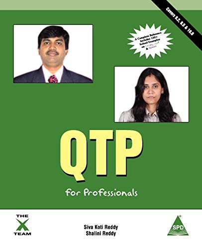 QTP for Professionals - Covers 9.2, 9.5 & 10.0 - Click to Buy