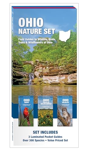 Ohio Nature Set: Field Guides to Wildlife, Birds, Trees & Wildflowers of Ohio (Nature Observation North America) - Click to Buy