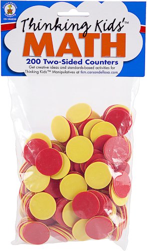 Thinking Kids ® Math Two-Sided Counters - Click to Buy
