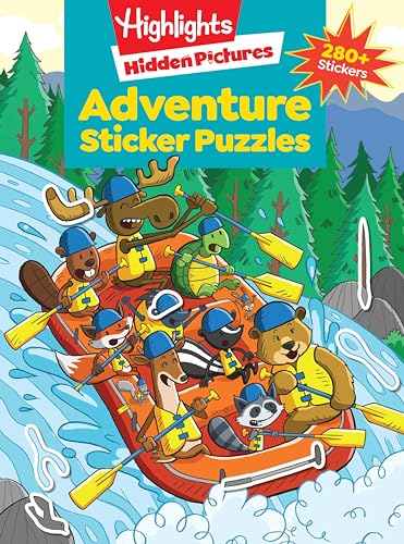 Adventure Puzzles (Highlights™ Sticker Hidden Pictures®) - Click to Buy