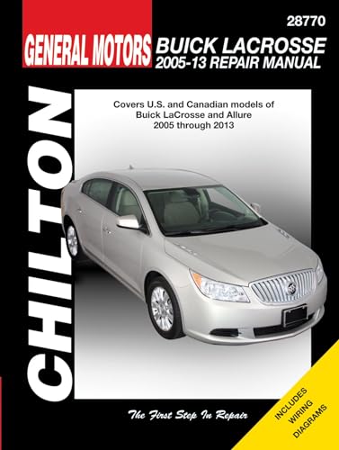 Buick Lacross (Chilton): 2005-13 (Chilton Automotive) - Click to Buy