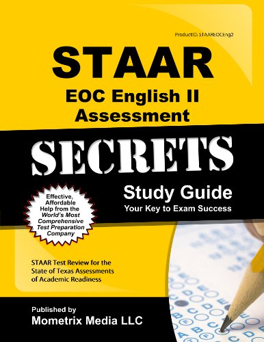 STAAR EOC English II Assessment Secrets Study Guide: STAAR Test Review for the State of Texas Assessments of Academic Readiness (Mometrix Secrets Study Guides) - Click to Buy