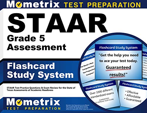 Staar Grade 5 Assessment Flashcard Study System: Staar Test Practice Questions & Exam Review for the State of Texas Assessments of Academic Readiness - Click to Buy