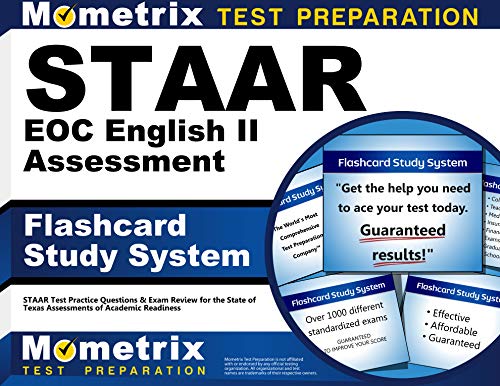STAAR EOC English II Assessment Flashcard Study System: Staar Test Practice Questions & Exam Review for the State of Texas Assessments of Academic Readiness - Click to Buy