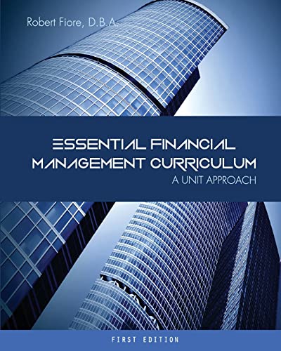 Essential Financial Management Curriculum: A Unit Approach - Click to Buy