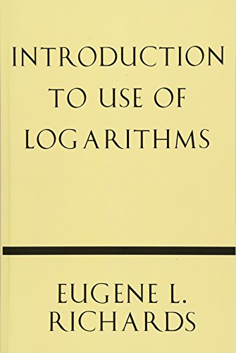 Introduction to Use of Logarithms - Click to Buy