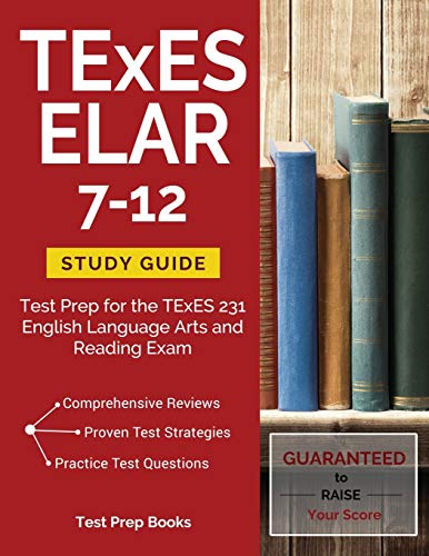TExES ELAR 7-12 Study Guide: Test Prep for the TExES 231 English Language Arts and Reading Exam - Click to Buy