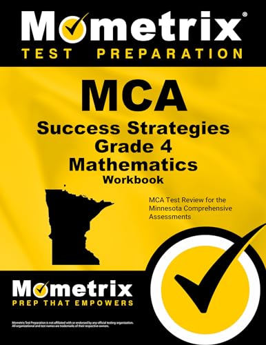 MCA Success Strategies Grade 4 Mathematics Workbook 2v: MCA Test Review for the Minnesota Comprehensive Assessments - Click to Buy