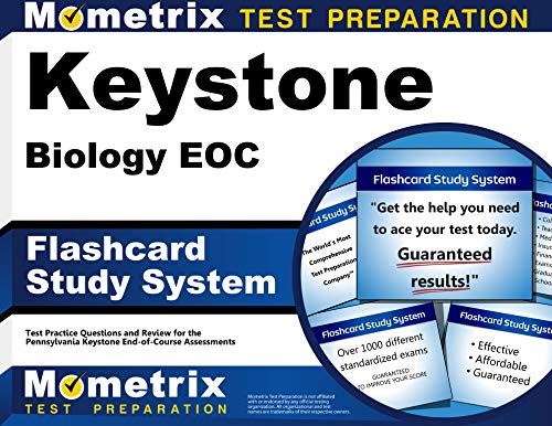 Keystone Biology EOC Flashcard Study System: Keystone EOC Test Practice Questions & Exam Review for the Pennsylvania Keystone End-of-Course Assessments (Cards) - Click to Buy