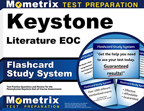 Keystone Literature EOC Flashcard Study System: Keystone EOC Test Practice Questions & Exam Review for the Pennsylvania Keystone End-of-Course Assessments (Cards) - Click to Buy