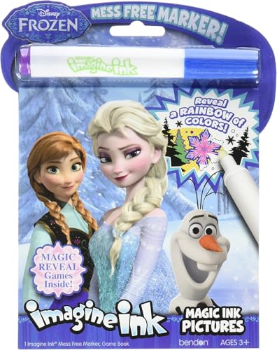 Bendon Frozen Imagine Ink Magic Ink (Invisible, Reveals with Heat/Light) - Dye Ink, Tube Container - Click to Buy