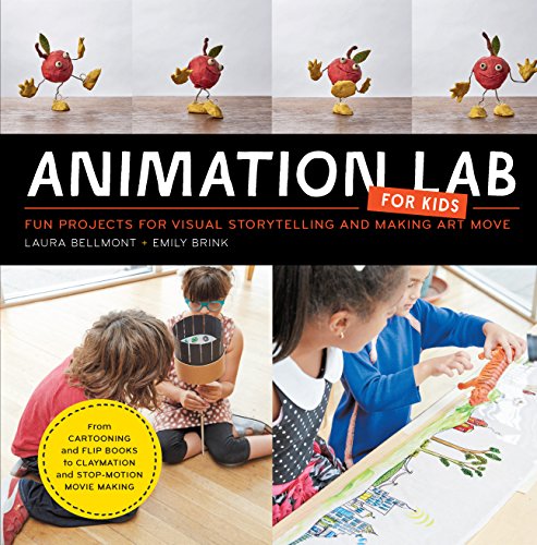 Animation Lab for Kids: Fun Projects for Visual Storytelling and Making Art Move - From cartooning and flip books to claymation and stop-motion movie making - Click to Buy