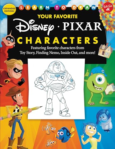 Learn to Draw Your Favorite Disney - Pixar Characters - Click to Buy