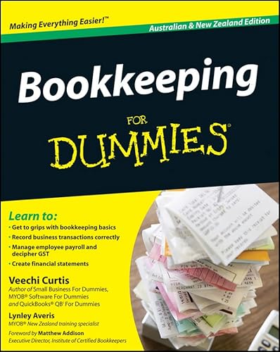 Bookkeeping For Dummies - Click to Buy