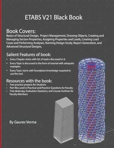 ETABS V21 Black Book - Click to Buy