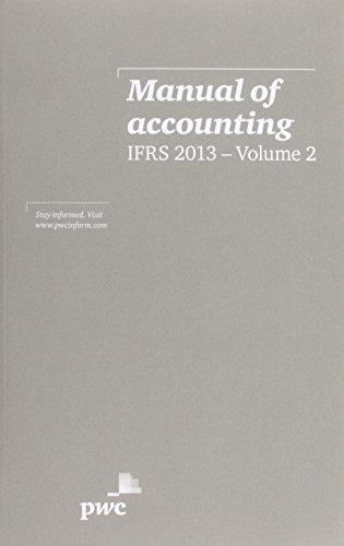 Manual of Accounting, IFRS 2013
