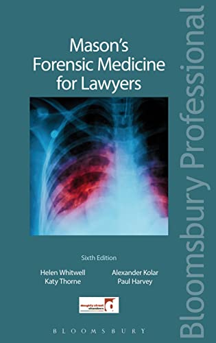Mason's Forensic Medicine for Lawyers - Click to Buy