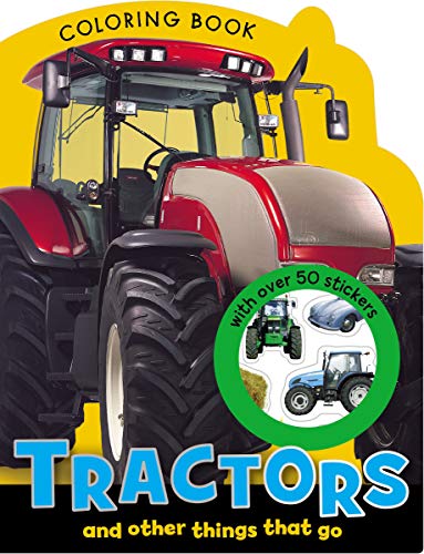 Tractors Mini Coloring Book - Click to Buy