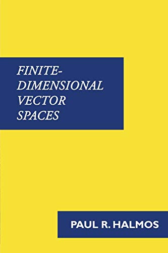Finite-Dimensional Vector Spaces - Click to Buy