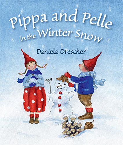 Pippa and Pelle in the Winter Snow - Click to Buy