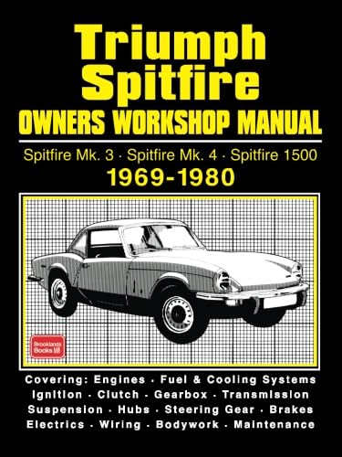 Triumph Spitfire - Spitfire Mk3 Spitfire Mk4 Spitfire 1500 1969-1980 Owners Workshop Manual - Click to Buy