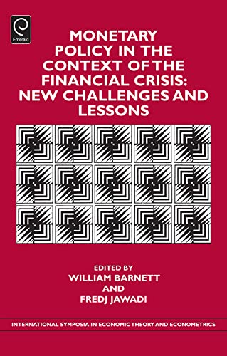 Monetary Policy in the Context of Financial Crisis: New Challenges and Lessons - Click to Buy
