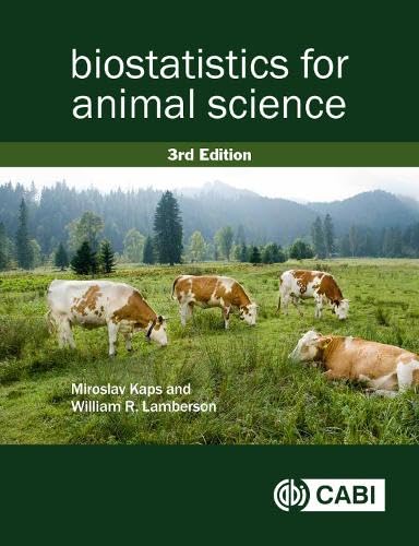 Biostatistics for Animal Science - Click to Buy