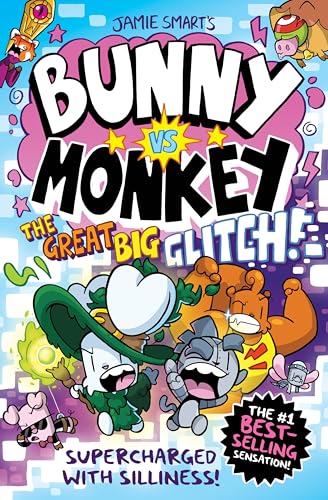 Bunny vs Monkey: The Great Big Glitch (a Phoenix Comic Book): the instant number one bestselling book from Jamie Smart, Illustrator of the Year - Click to Buy