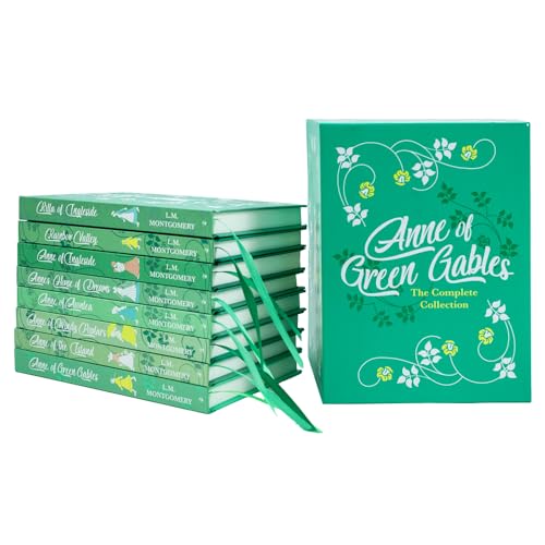 The Complete Collection of Anne of Green Gables 8 Hardback Deluxe Set: Anne of Green Gables, Anne of Avonlea, Anne of Ingleside, Anne of Windy Poplars, Anne of the Island - Click to Buy