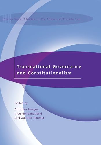 Transnational Governance and Constitutionalism - Click to Buy