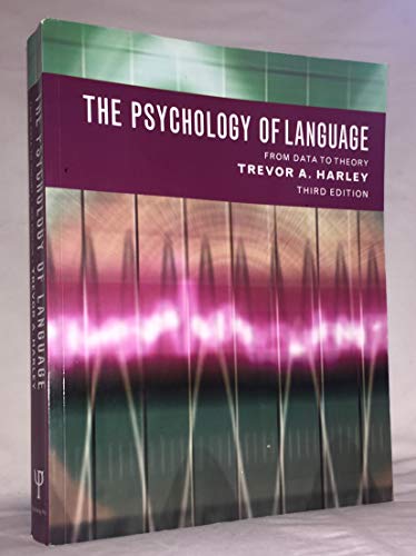 The Psychology of Language: From Data to Theory - Click to Buy