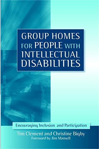Group Homes for People with Intellectual Disabilities: Encouraging Inclusion and Participation - Click to Buy