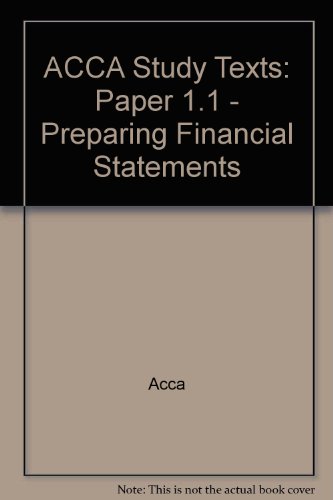ACCA Study Texts - Click to Buy