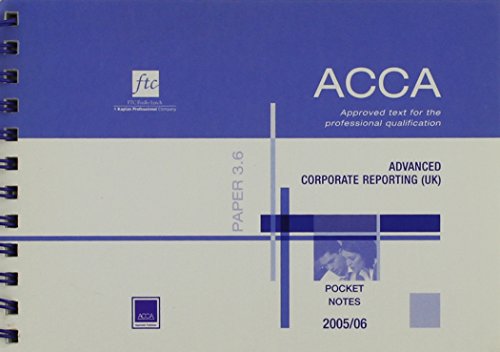Advanced Corporate Reporting UK Stream - Click to Buy