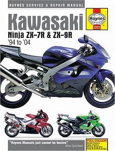 Kawasaki Ninja ZX-7R & ZX-9R '94 TO '04 (Haynes Service And Repair Manual) - Click to Buy