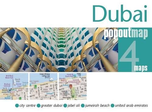 Dubai PopOut Map - Click to Buy