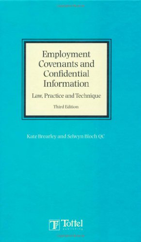 Employment Covenants and Confidential Information - Click to Buy