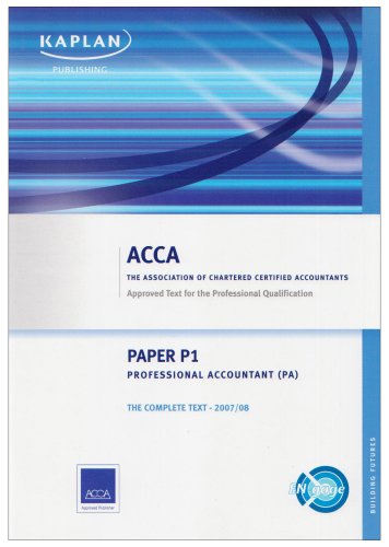 P1 Professional Accountant PA - Click to Buy