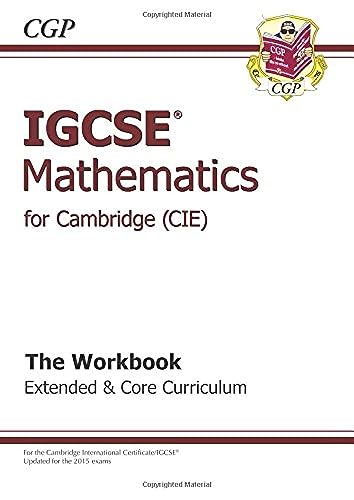 IGCSE Maths CIE (Cambridge) Workbook - Click to Buy