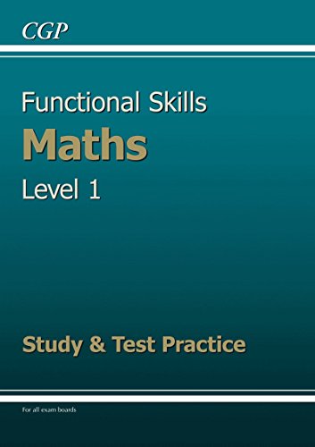 Functional Skills Maths Level 1 - Study and Test Practice - Click to Buy