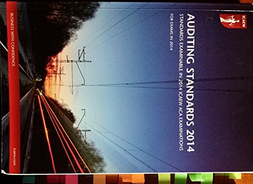 ICAEW Open Book - Auditing Standards - Click to Buy